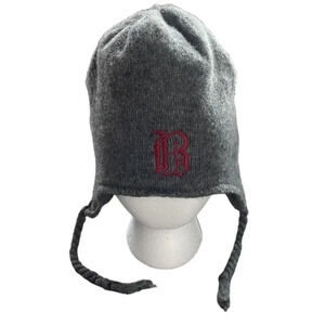 Unisex District Threads "B"‎ Knit Hat 80% Wool